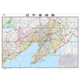 
Liaoning Province Map New Edition Large Format Fully Open 1068*749mm Administrative Division Transportation Line Expressway National Highway County Township Road Liaoning Topographic Map Shenyang City