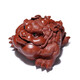 Gold inlaid jade teacher Wang Renbing handmade Yixing purple sand tea pet golden toad ornaments tea play kung fu tea set accessories gift box set good luck big red robe golden toad
