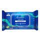 Jieyun Ocean Water Wipes Thickened Soft Large Pack 80 Pieces Sports Fitness Refreshing Moisturizing Cleansing Wet Wipes No Additives 80 Pieces * 3 Pack