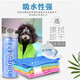 KimPets dog bath thickened bath towel pet absorbent towel large quick-drying imitation suede quick-drying dog bath towel cat supplies large with tube (color random)