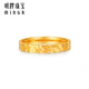 Ming brand jewelry pure gold gold crushed ice ring gift for women AFM0318 labor cost 300 pure gold ring No. 10 about 3.84 grams