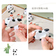 Bezaubernde Katzen-Desktop-Ornamente für Büro Mädchen Geburtstag Geschenke für Mädchen High-End-Gefühle für Freundin praktische kulturelle und kreative Geschenke für Panda Rolling Ornamente Set von vier + exquisiten Geschenkboxen