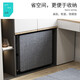 
Stoop folding bed lunch break nap bed single person accompanying bed lounge chair folding chair office hospital workplace simple portable (ordered from 20 pieces) 60CM wide linen gray (silver frame) + dust cover