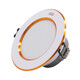 NVC lighting household downlight led ceiling hole light 4w6 silver edge 6W warm white light opening 6-8cm