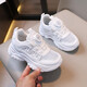 Warrior (Warrior) children's shoes mesh white shoes sandals button sports shoes casual shoes WZ(CL)-0454 white 29