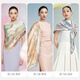 Everything Lisang Silk Silk Scarf Women's Double-sided Extra Colored Scarf 88cm Gift to Mom Youlan Dictionary