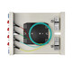 FIBERHOME烽火4口8口芯通用光纤终端盒光缆熔接盒盘sc/fc/lc接口壁挂满配 空盒-8口