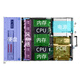 Dell (Dell) R740 2U Сервер на стойку 4210R*2 丨 32G*8 丨 1,92T*2 丨 4T SAS*2 丨 H730P 丨 750W*2 丨