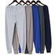 Zhixia Men's Autumn Pants Men's Middle-aged and Elderly Warm Pants Men's Loose Large Size Plus Thin Single-piece Underpants Men's Line Pants Leggings Without - Velvet Style - 1 Pack Suitable for Weight [100-130Jin [Jin is equal to 0.5 kg]]