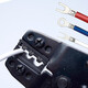
Pro'sKit CP-751B YO bare terminal ratchet force-saving wire crimping pliers 7.5 inches