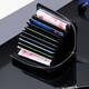 Golf GOLF multi-card slot card bag men's anti-theft bank card bag men's and women's large capacity 9 card slot coin purse men's card bag business card holder card sleeve gift box 5V716374J black