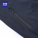 Romon ROMON brand high-end dad jacket loose casual 2022 spring and autumn baseball jacket middle-aged versatile men's top new product N9905 black 170