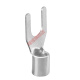 SNB1253 Fork-Typ Bare End U-Typ Kaltpresse Anschlussdrahtnase SNB12532U-förmige Drahtohr SNB SNB1.25-4L_ (1000 Stück/Pack)