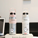 Beiyipin Chiikawa Peripheral Thermos Cup Jiyikawa Double Drink Thermos Cup Edelstahl Hochwertige Mädchen Strohhalm BXAG10975 Jiyikawa 550 ml- [Mondlicht weiß]