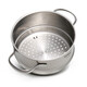 Momscook stainless steel steamer steamer steamer 304 material double-ear steamer (ZG1809) steamer 18cm