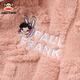 PAUL FRANK Big Mouth Monkey Couple Pajamas Women's Autumn and Winter Plus Velvet Flannel Coral Velvet Jacquard Can Be Weared Outside Men's Home Clothing Suit