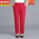 
Hengyuanxiang pure cotton women's pants in spring and autumn new style loose tight high waist casual pants trousers trousers sports sweatpants A Perth plus velvet wine-689# A2XL (recommended 115-135Jin [Jin equals 0.5 kg])