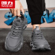 
Warrior casual men's shoes mesh dad shoes men's height-enhancing versatile sports shoes men 3893 dark gray 41