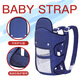 Ken Meng Baby Baby Strap Avant et arrière Horizontal tenant le bébé respirant et sortant simple pour tenir bébé Grey Grey Green Brepwant Net Style (Hand Tolding pendant 0-36 mois)