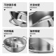 Cui Dahuang Yuanyang Hot Pot 30cm304 stainless steel easy-to-clean hot pot basin soup pot induction cooker universal for 4-6 people