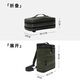 KIWEE unpacked folding bag backpack backpack men and women shoulder bag large capacity camera bag computer waterproof trend 15-inch mocha brown