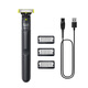 Philips One Blade Technology QP1424 Men's Electric Shapeter Scraped Hushaus Hushaw