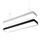 Ouoetyclceyled Long Strip Leichte einfache Kronleuchter Friseur Shop Rechteckige Live-Broadcastaboil-Deckenleuchtanlage Büroquadrat