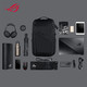 ROG Player Country E-Sports Juego de la computadora portátil Bolsa de negocios Bolsa de viaje de negocios múltiples capacidad de gran capacidad BP2701 TANTO 15.6-17.3-18 pulgadas Universal