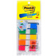 3M-Indexaufkleber Extraktion Label Farb-Lesezeichen Fluorescent Label Aufkleber Notebook-Anweisungen Seite Nummer Ordner Translucent Strip Waterfof Color Aufkleber Schüler-Schlüsselklassifizierung Pepsi Aufkleber 683-5CF (5 Color Package Indicator Label-100 Bilder)