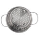 Momscook stainless steel steamer steamer steamer 304 material double-ear steamer (ZG1809) steamer 18cm