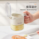 Added seasoning box kitchen household salt jar seasoning jar sealed moisture-proof storage box oil pot glass seasoning bottle jar