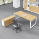 OUYIN boss desk office desk and chair combination simple modern office furniture stylish executive desk manager president desk office 1.8*0.8 (including side cabinets)
