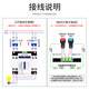CiSN dual power automatic transfer switch 220v dual power transfer switch DGQ1 mini switch 2P 63A