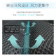 COMFIER car ventilated seat cushion summer seat blower cooling cushion car heated massage seat cushion suitable for all seasons 2502L cigarette lighter model ventilation cooling + waist massage