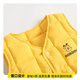 Babudou children's vest baby autumn and winter cotton top boys outer vest girls cute children inner wear winter clothes navy 120