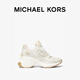 MICHAEL KORS MK Zuma Women's casual lace-up thick-soled sneakers Heel height 7cm Light gray 795 36 6