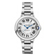 Cartier Blue Balloon Series Mechanical Watch Women's White Plate Steel Strap 33mmWSBB0044 Gift