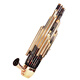
New Art Exquisite Keyed Amplification 21 Spring Sheng Musical Instruments Complete Collection of Round Sheng Xiu Sheng Gong Yu Musical Instruments sheng bag beginners 21 Spring Amplification sheng (Purple Bamboo White Copper Tube D Tunnel