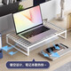 Nifeng Computer rack laptop cooling rack computer heightening table desktop monitor bracket hanging base barbecue rack upgraded bold - large black [breaking bud]