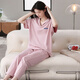 
Year of the Snake Year of the Year of the Pajamas Women's Pure Cotton Summer Short Sleeve Trousers Red Loose Outdoor Outdoor Cotton Set YSH-679 2XL Code 140-160Jin [Jin equals 0.5 kg] Reservation shrinkage