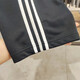 Adidas Herrenhose Neu Laufen Training Fitness Sporthose Lässige Atmungsaktive Modehose Gestrickt Bequeme Jogginghose Hose EI9761/Schwarz Gestrickt/Seite Drei Streifen XL