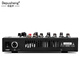 Depusheng professional 4-way mixer computer recording performance home KTV singing video conference live broadcast USB sound card Bluetooth reverb effect balanced wireless microphone small console F4 professional four-way mixer