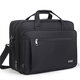 Yajie business briefcase men's canvas laptop bag large capacity Oxford document business office work crossbody business trip medium bag 15.6 inches