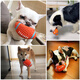Huayuan Pet Toy (hoopet) Dog Toy Ball Pet Molars Bite-Resistant Rubber Latex to Amuse Puppies Silicone Relief and Energy-consuming Artifact Supplies