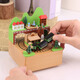 Tatanice Wooden Music Box Music Box Country Train Desktop -Ornamente Kinderspielzeug, um Mädchen zum Student Day Geschenke zu schicken