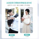 Bemobo Babygurt Fronthaell Turban Horizontale Umarmung Einfacher tragbares Baby Neugeborenes Baby Freie Hand Haltung Babyartifakt reine schwarze Netzstil-PBS-Knauftechnologie