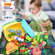Nouvelle plante vs tabouret de bouteille de rangement de jouet zombie ensemble de toys de toys pour enfants lancées nouveaux 686-125 [tabouret de rangement] Soft Glue 22 pièces ensemble