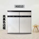 Pannet encadré Pinaden Panneau de porte en acier en vitre en verre en verre en aluminium en aluminium en aluminium en aluminium en aluminium Porte de cuisine personnalisée Gold 719 Hidden Edge Modèle