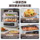 
SUPOR (SUPOR) steamer electric steamer electric hot pot electric cooking pot stewed steaming and cooking integrated electric cooker three-layer 18L large capacity multi-function steamer stainless steel steamer steaming rack steamed buns corn breakfast 18L steamed top and boiled bottom ZN30FC869