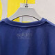 阿迪达斯 （adidas）短袖T恤男士2025夏季新款运动服宽松透气圆领衫休闲半袖上衣 JI9763藏青蓝 M 推荐135-155斤